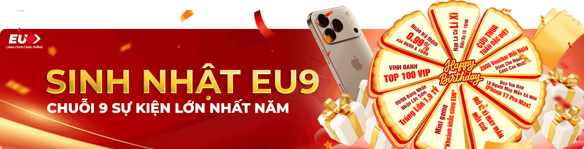CHUỖI 9 SK SINH NHẬT